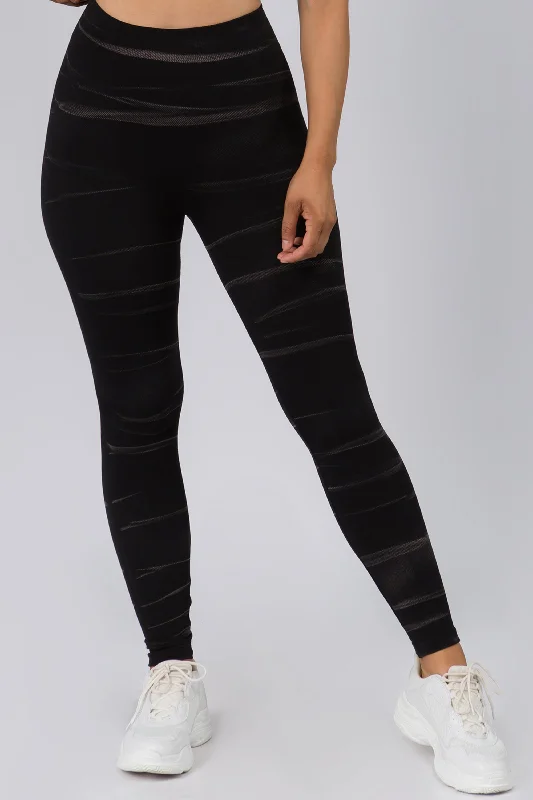 Limited Edition Vintage Striped Seamless Tights