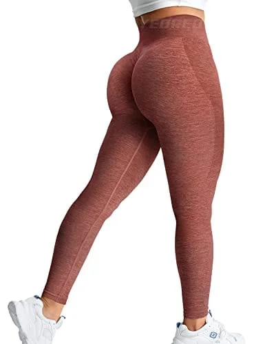 Weekend Deal YEOREO Women's Seamless Scrunch Legging Fitness Sports Active Yoga Pant Butt Lift Tights