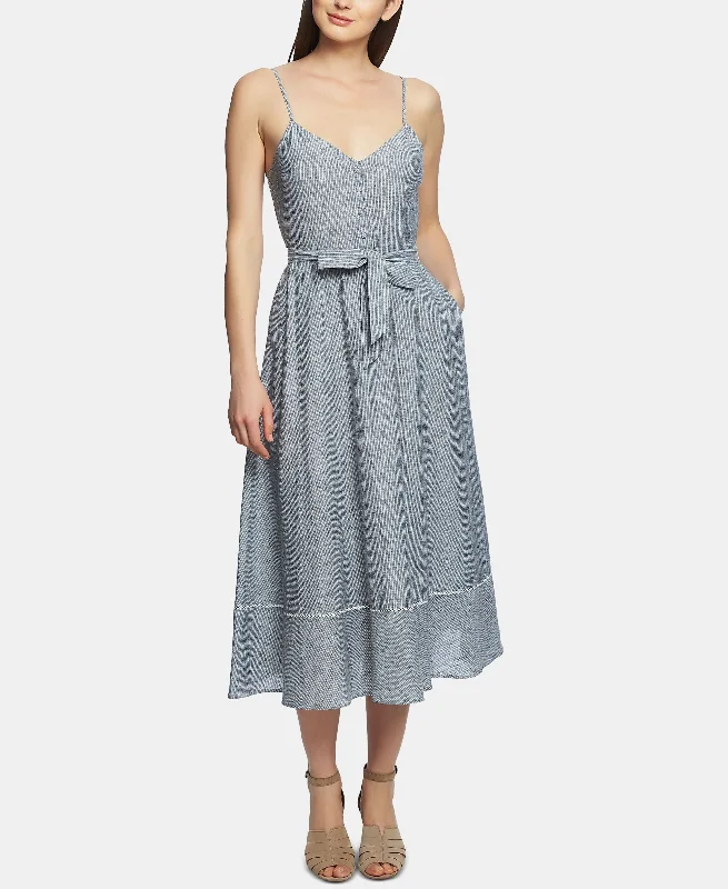 Can't Miss 1.State Striped Midi Dress