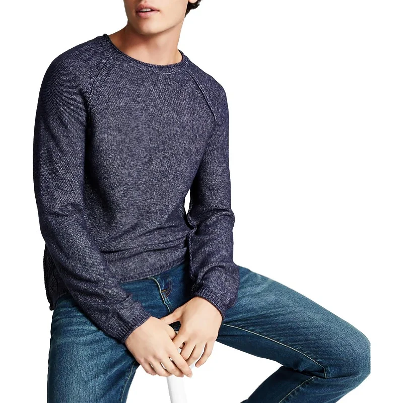 Overstock And Now This Mens Knit Pullover Crewneck Sweater