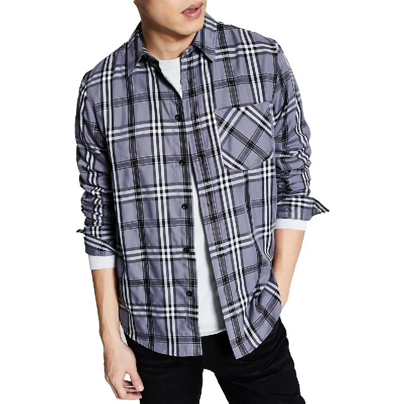 Don’t Miss Out And Now This Mens Woven Plaid Button-Down Shirt
