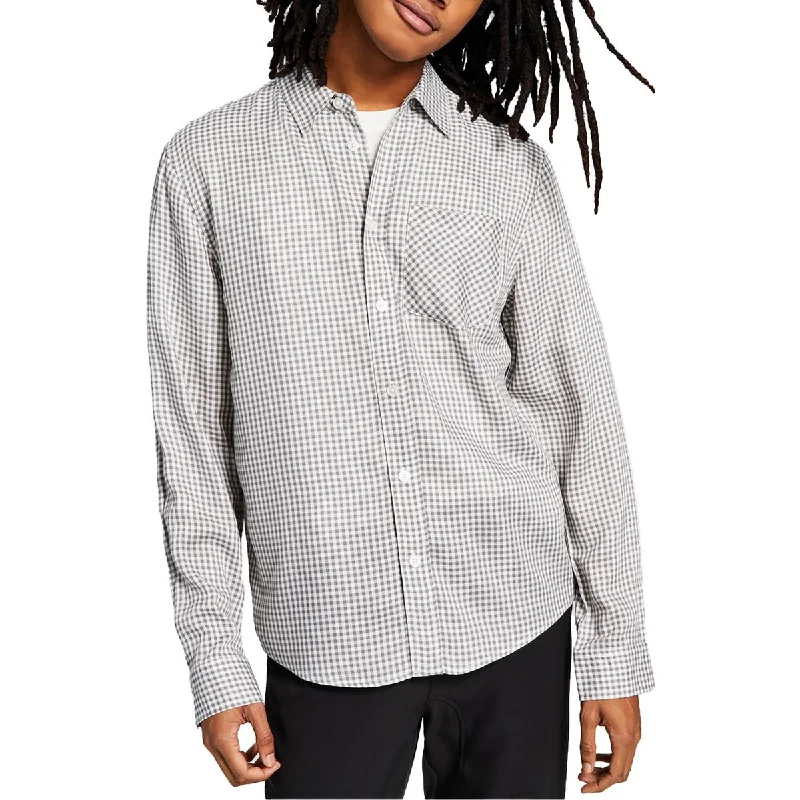 Limited Time And Now This Mens Long Sleeve Collared Button-Down Shirt