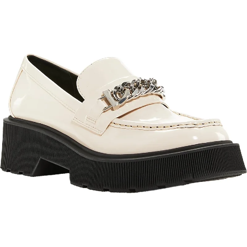 Early Access Aqua Womens BLAKE Patent Flats Loafers