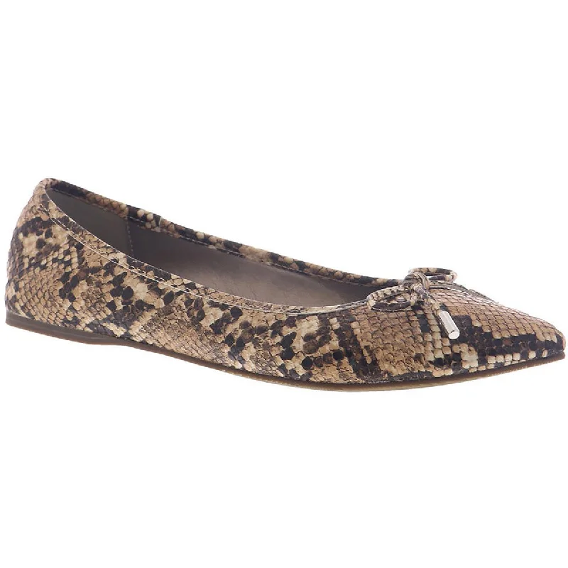 Deal Mania Array Womens Zoey Bow Ballet Flats
