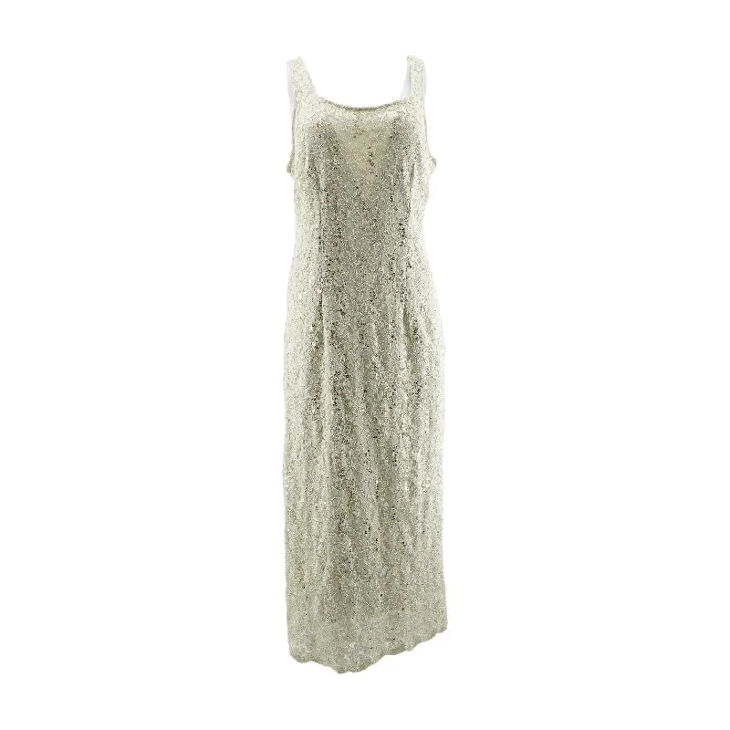 Price Cut Beige Solid Maxi Dress
