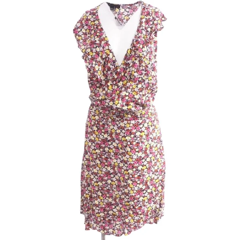 Discount Extravaganza Black Floral Mini Dress