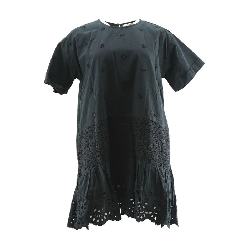 Clearance Event Black Solid Midi Dress