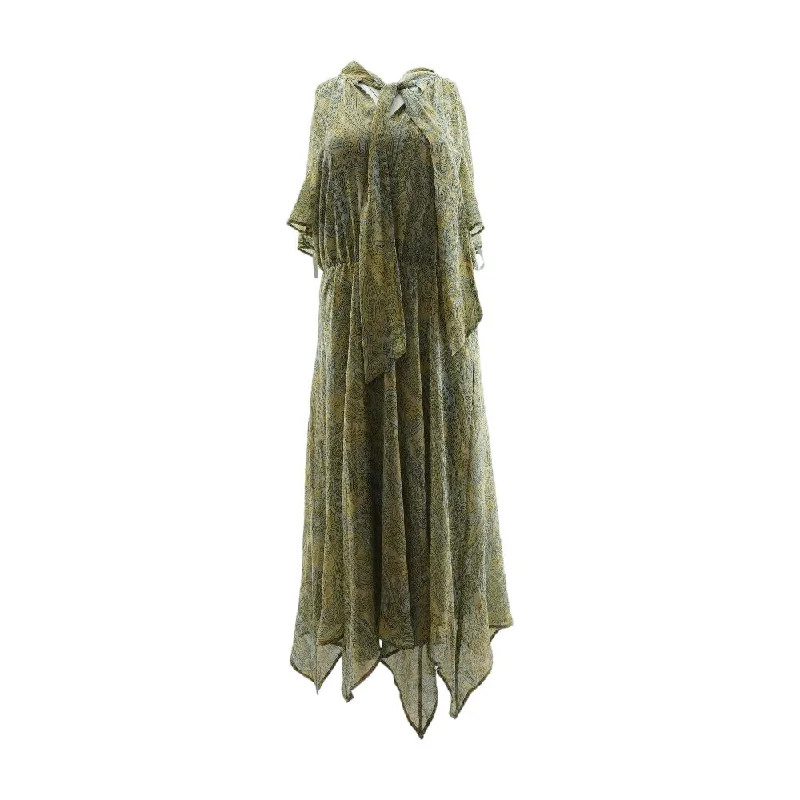 Act Now Blue Misc Maxi Dress