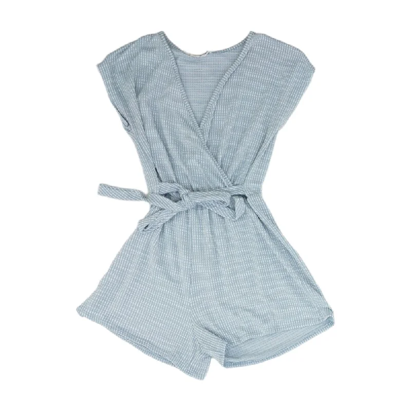 Price Break Blue Misc Romper