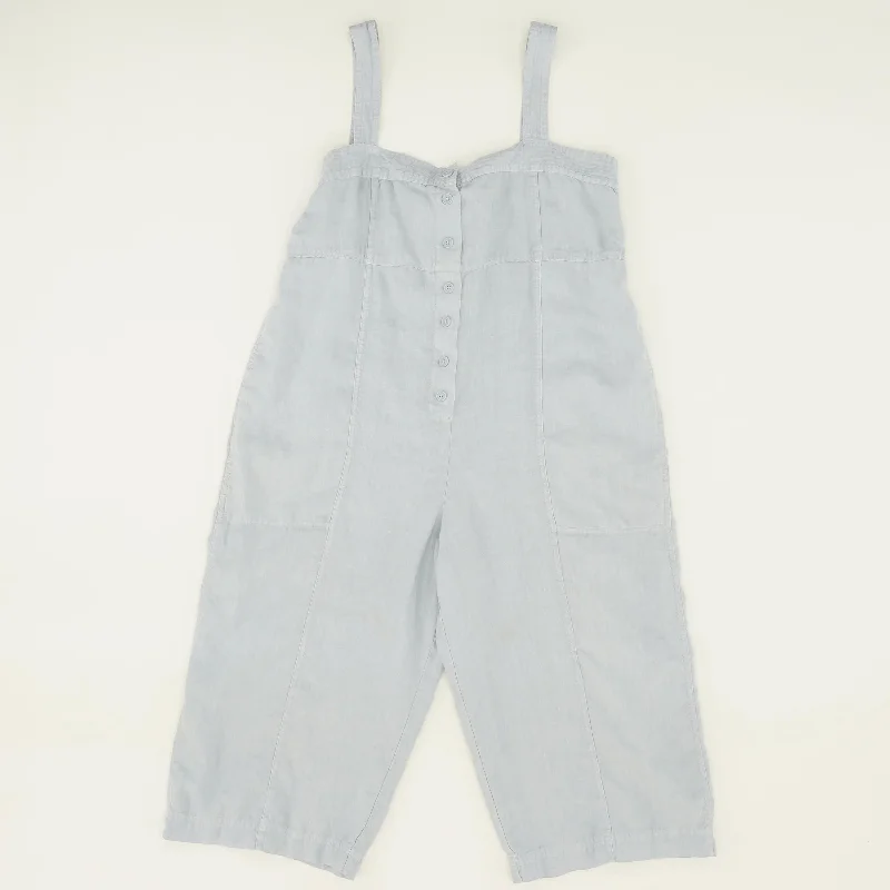 Final Clearance Blue Solid Jumpsuit