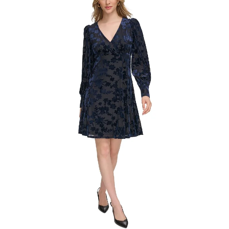Price Drop Alert Calvin Klein Womens Velvet Cocktail And Party Dress