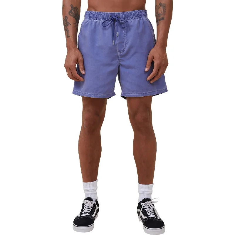 Exclusive Offers Cotton On Mens Kahuna Relaxed Striped Flat Front Tie-Waist/Belted
