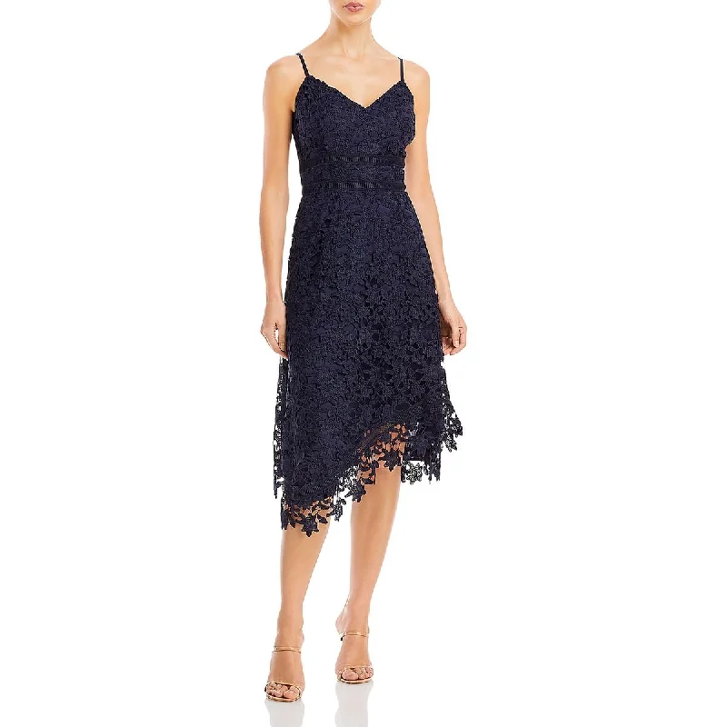 Bargain Prices Eliza J Womens V-Neck Midi Cocktail and Party Dress