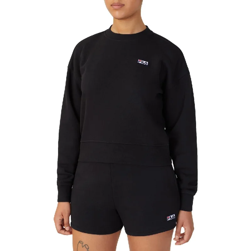 Epic Deals Fila Stina Women's Fleece Lined Crewneck Athletic Pullover Sweatshirt