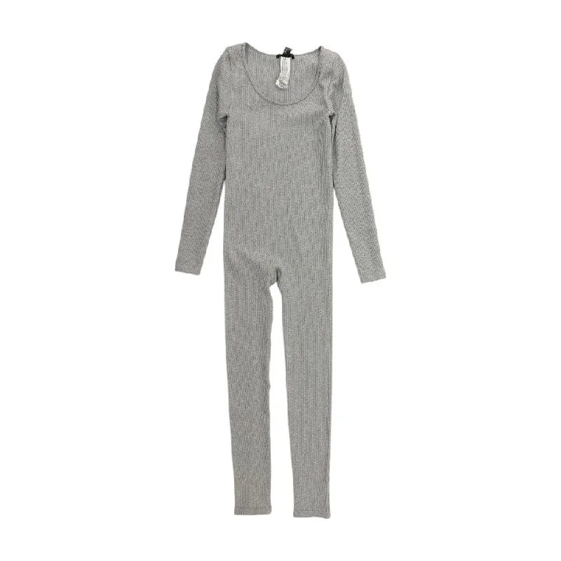 Seasonal Clearance Gray Solid Jumpsuit
