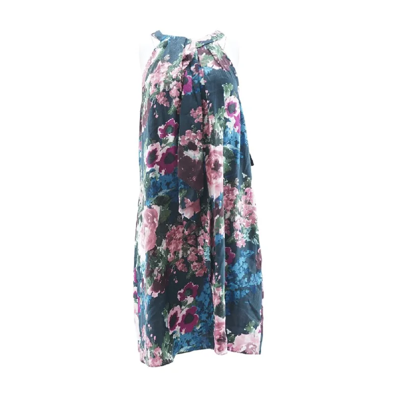 Sale Event Green Floral Midi Dress