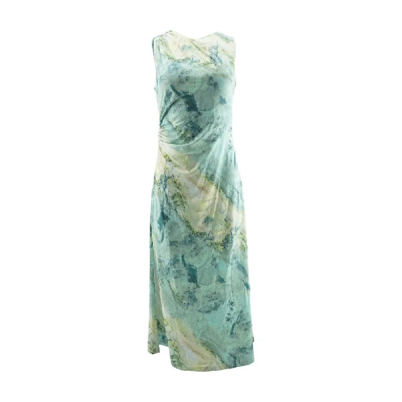Today’s Deal Green Graphic Maxi Dress
