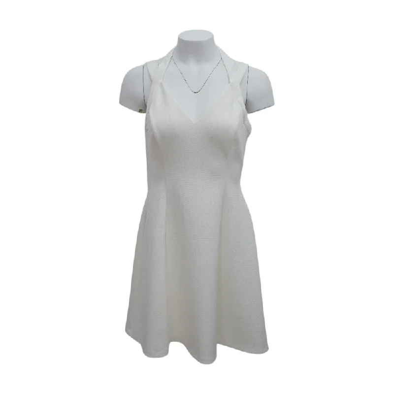 One-DAY Sale Ivory Solid Midi Dress