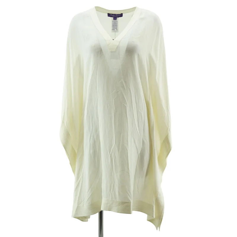 Crazy Deals Ivory Solid Tunic Mini Dress