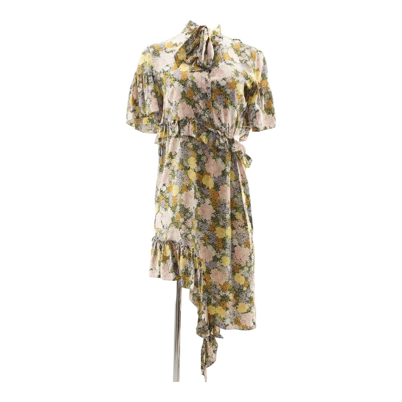 Deal Frenzy Multi Floral Midi Dress