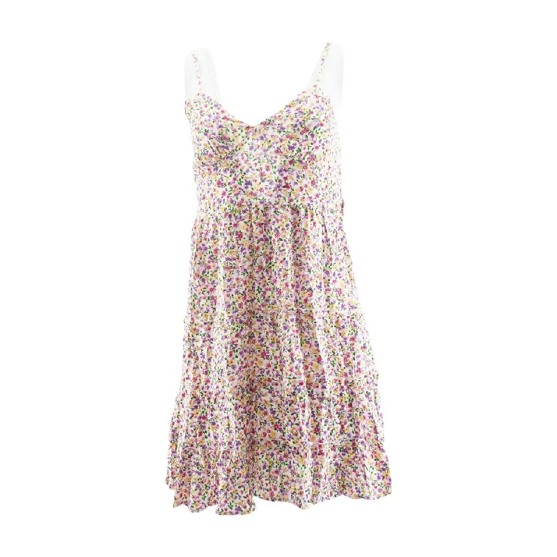 Limited Stock Multi Floral Midi Dress