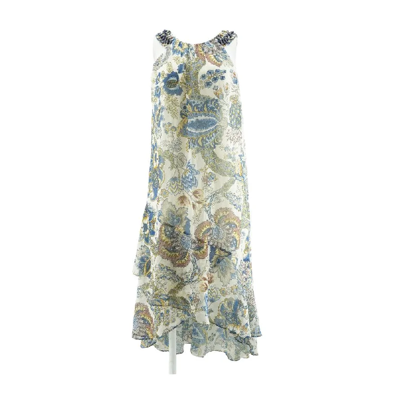 Online Exclusive Multi Floral Midi Dress