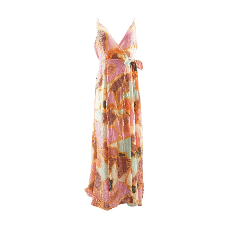 Savings Bonanza Multi Graphic Maxi Dress