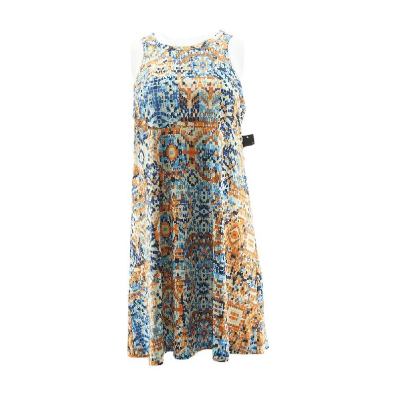 Daily Deals Multi Graphic Midi Dress