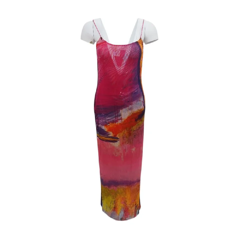Price Cut Multi Graphic Midi Dress