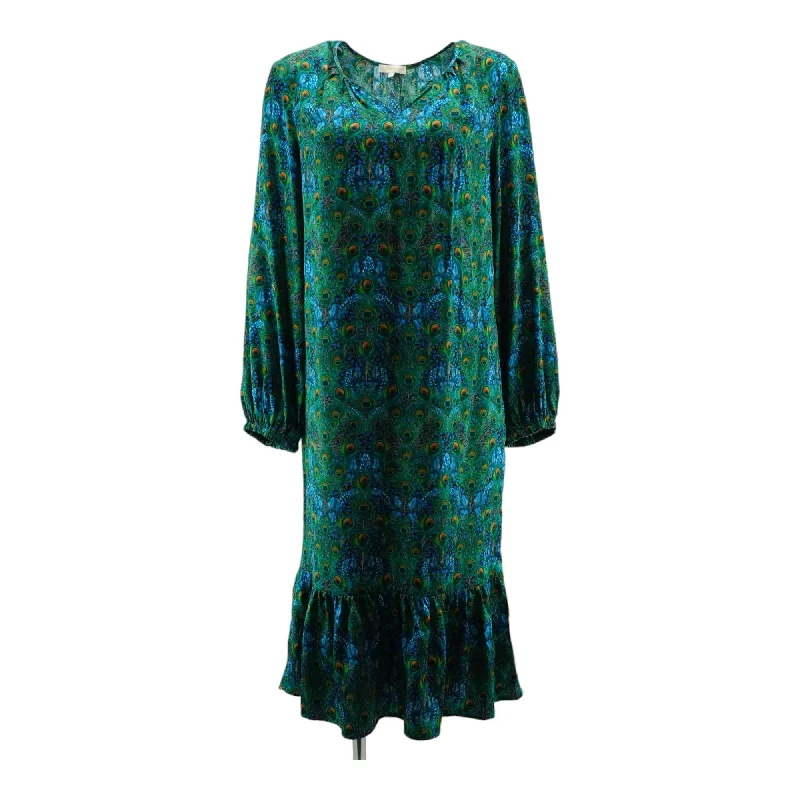 Hurry In Multi Graphic Midi Dress