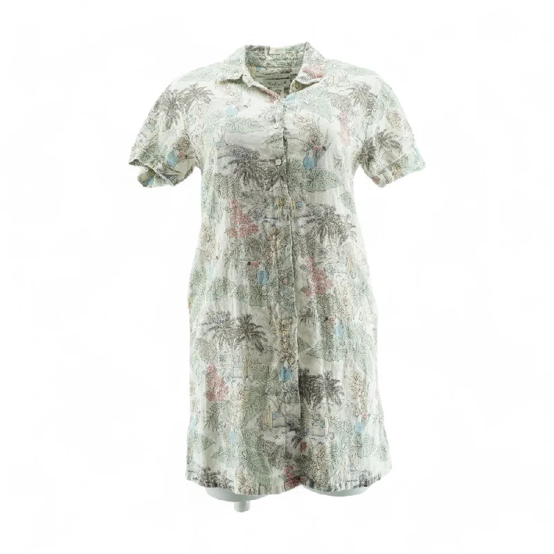 Take Advantage Multi Tropical Midi Dress