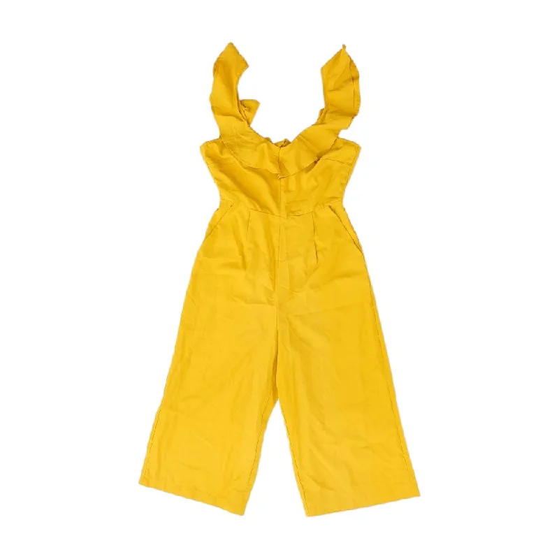 Weekend Deal Mustard Solid Jumpsuit