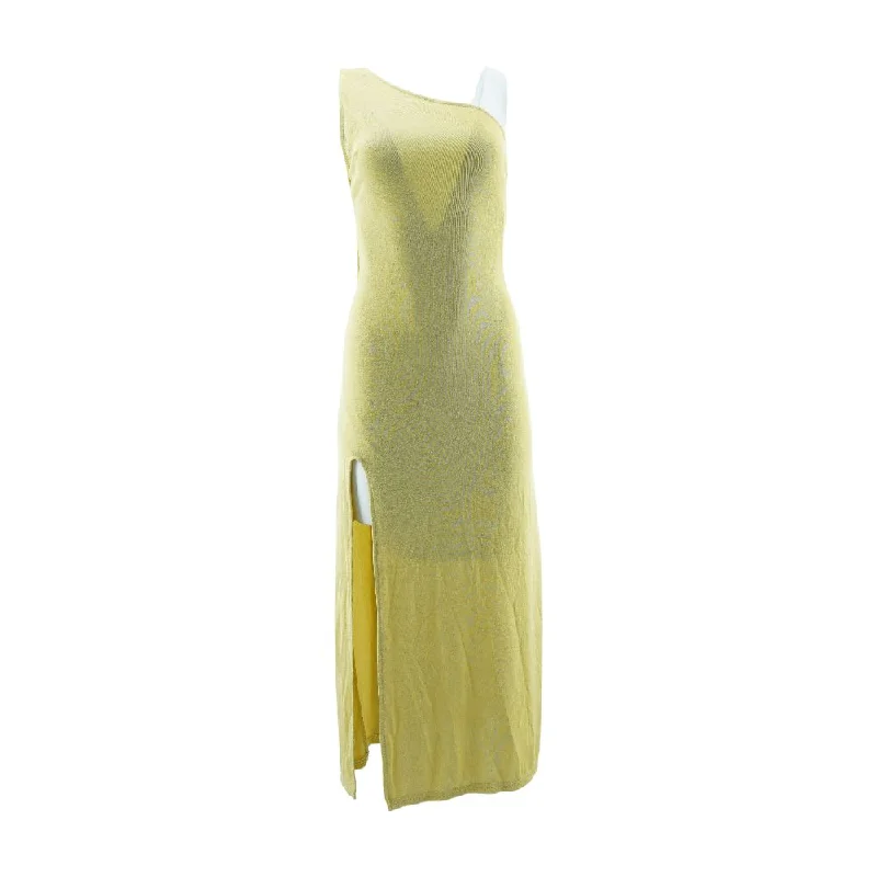 Bargain Blast Mustard Solid Maxi Dress