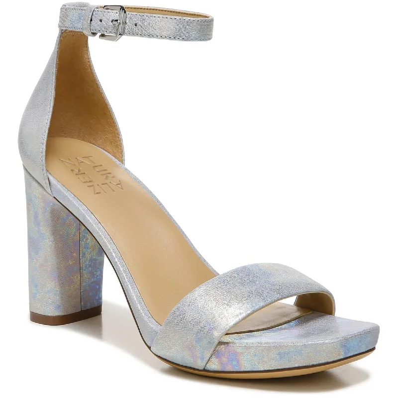 Blowout Deals Naturalizer Womens JOY  Block Heel Open Toe Pumps