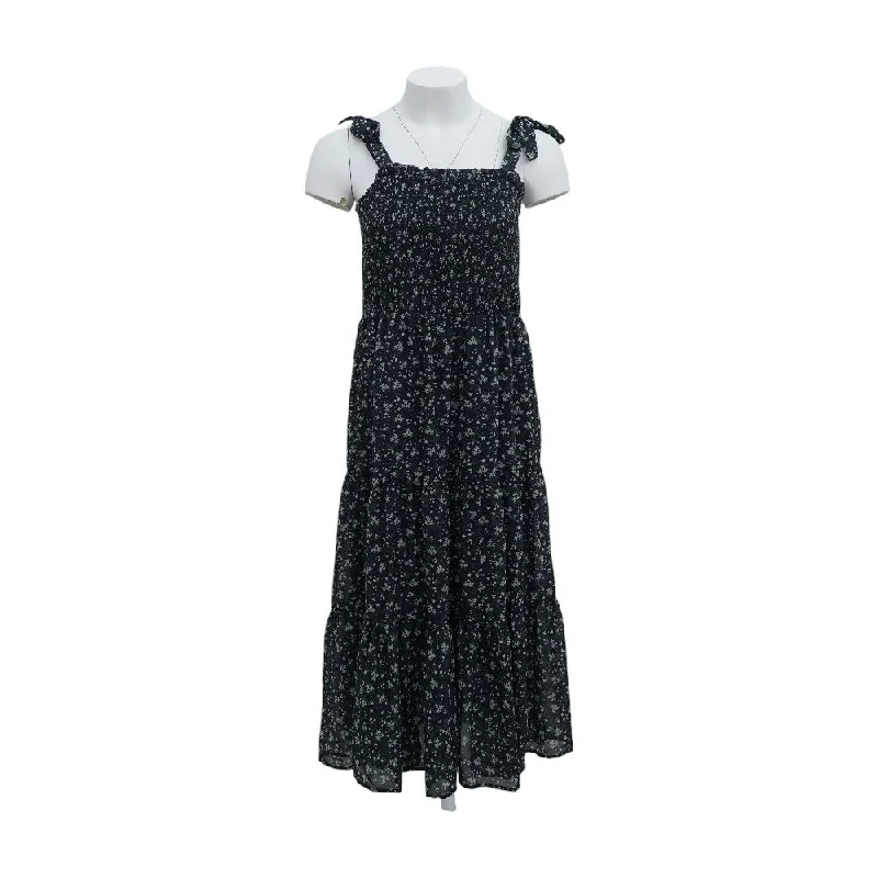 Reduced Prices Navy Floral Midi Dress