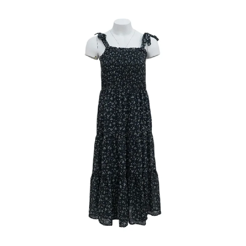 Limited Availability Navy Floral Midi Dress