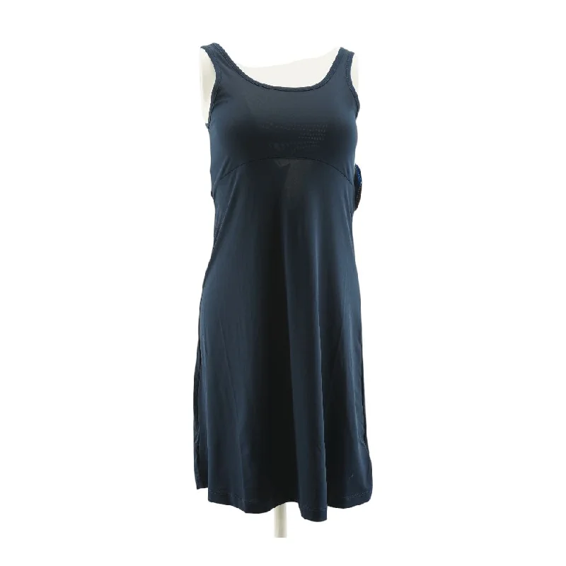 Blowout Sale Navy Solid Midi Dress
