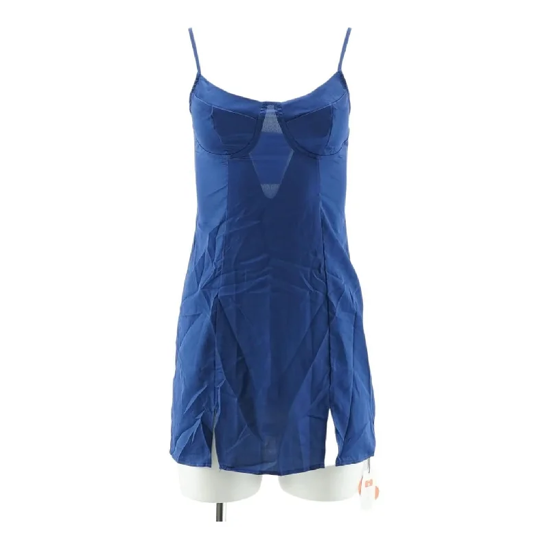 Sale Event Navy Solid Mini Dress