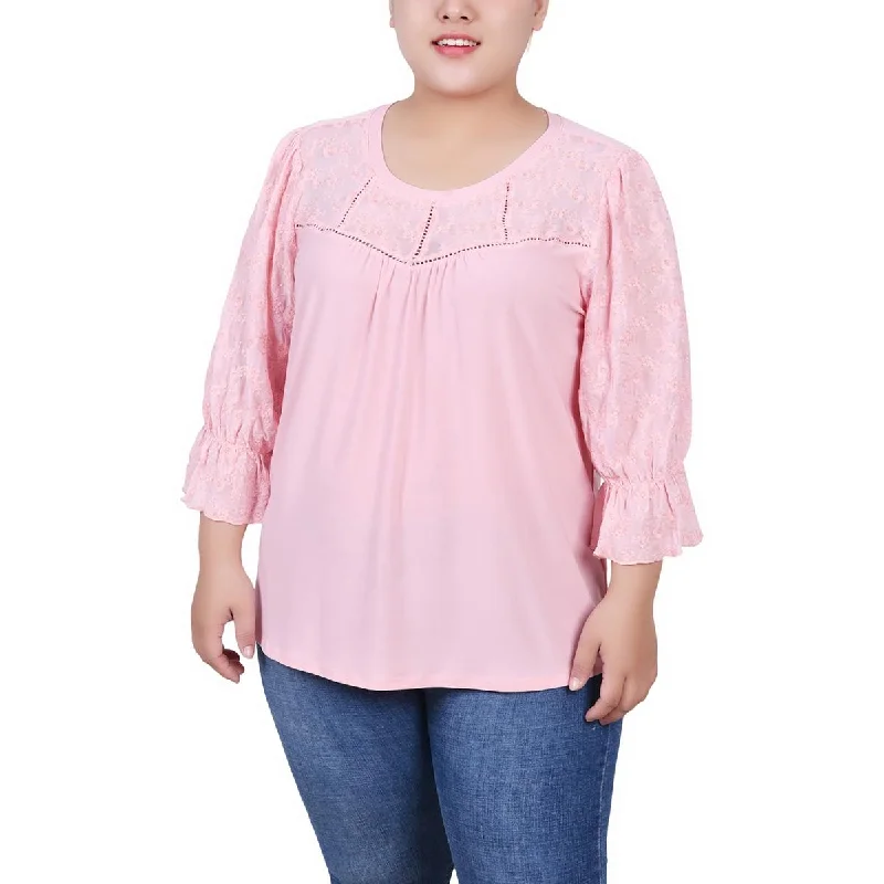 Daily Specials NY Collection Womens Floral Print Blouse