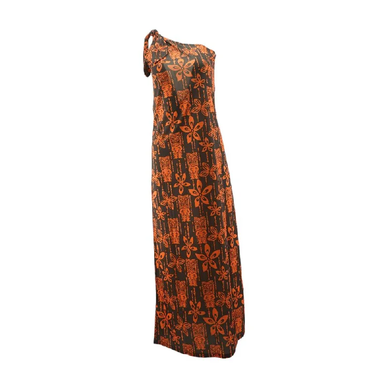 Must-Have Deals Orange Misc Maxi Dress
