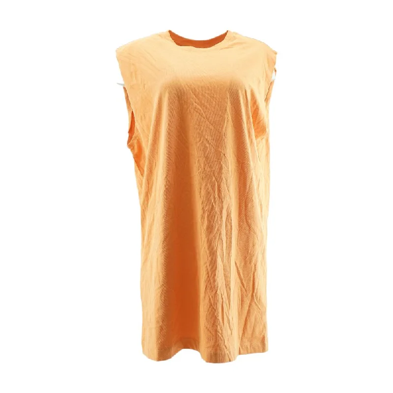 Low Prices Orange Solid Mini Dress