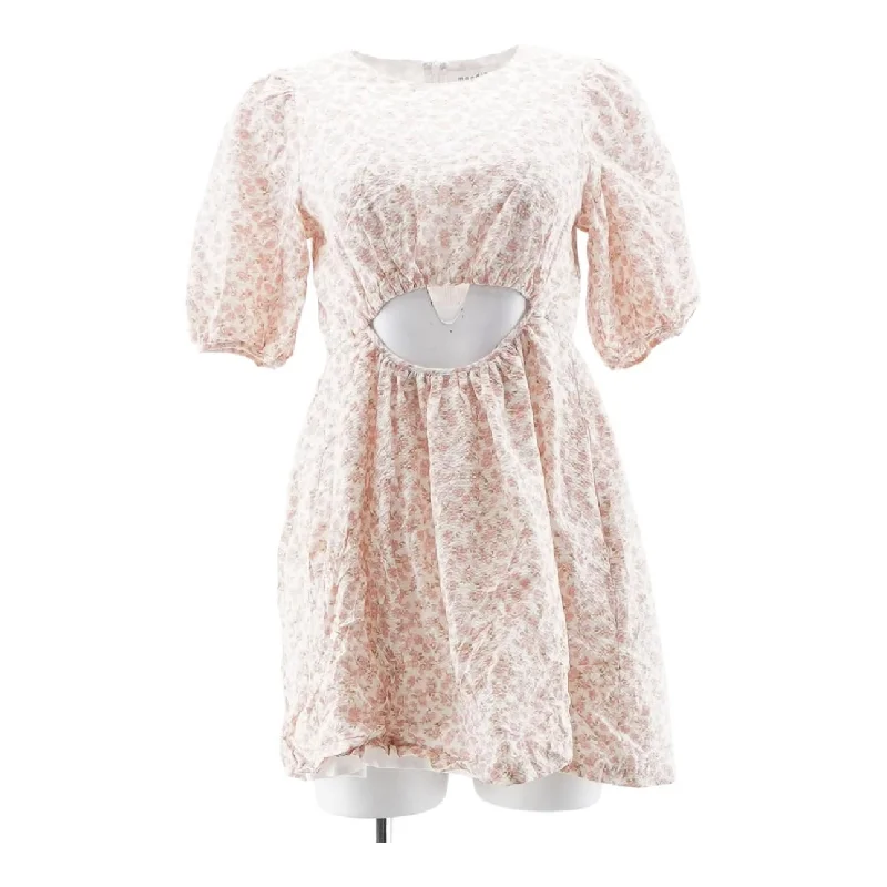 Buy More, Save More Pink Floral Midi Dress
