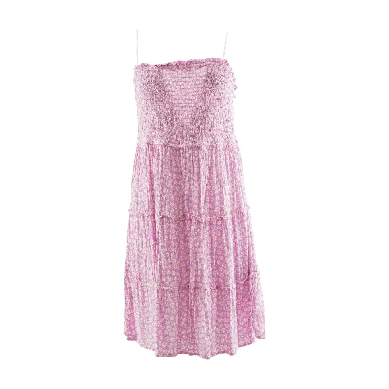 Price Slash Pink Floral Mini Dress