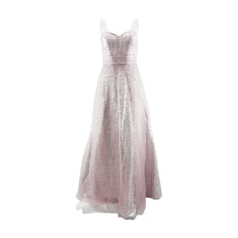 Hot Deal Pink Solid Maxi Dress