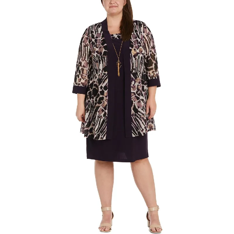 Buy Now R&M Richards Womens Plus Jacket  Two Piece Dress