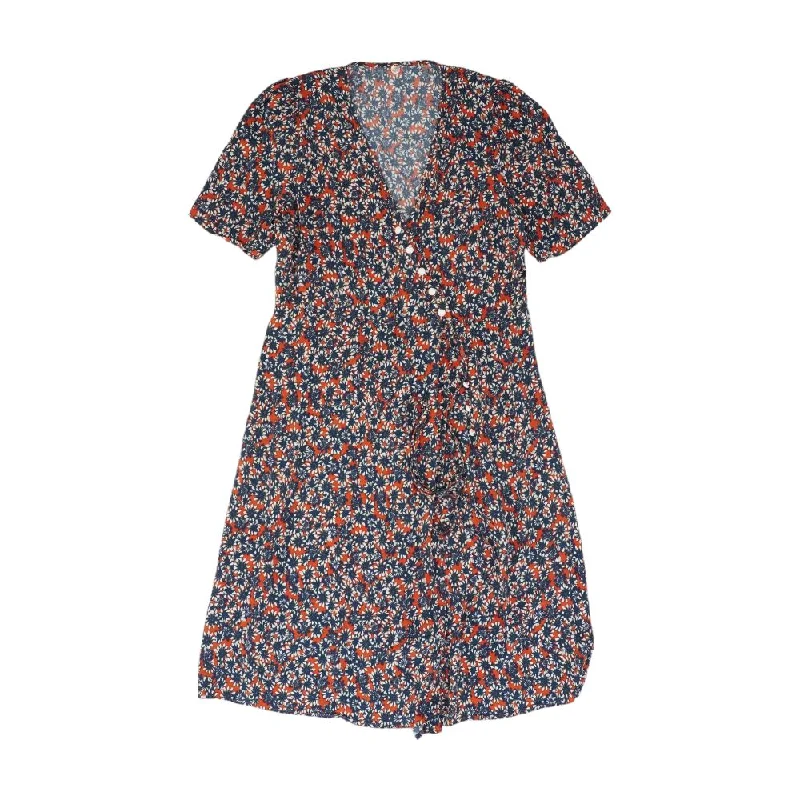 Online Only Red Floral Maxi Dress