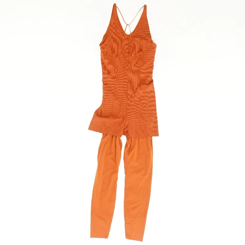 Price Fest Rust Jumpsuit