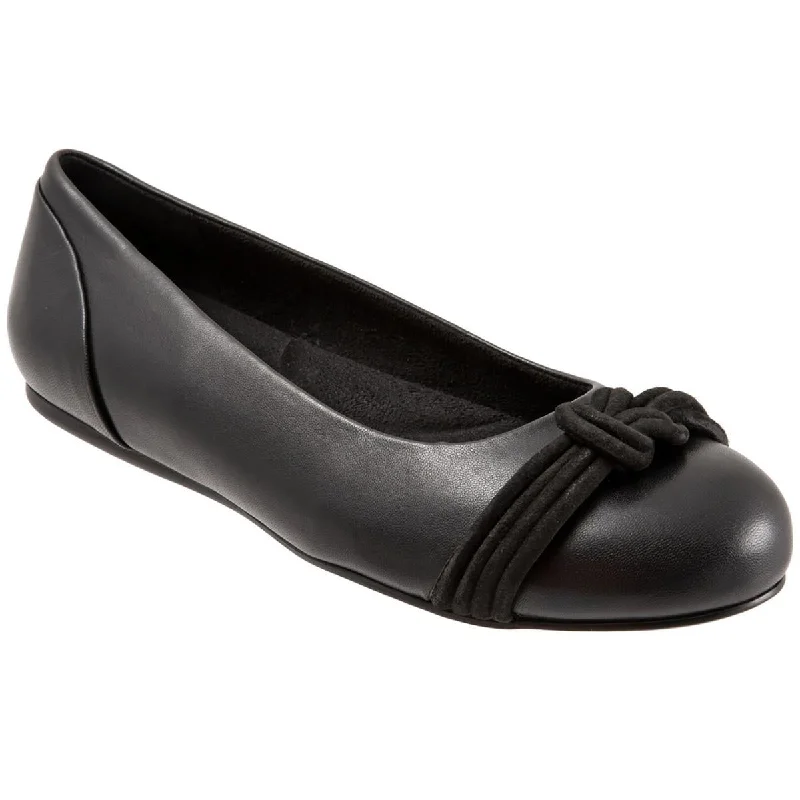 Sale Event SoftWalk Womens SONOMA KNOT Faux Leather Slip-On Ballet Flats