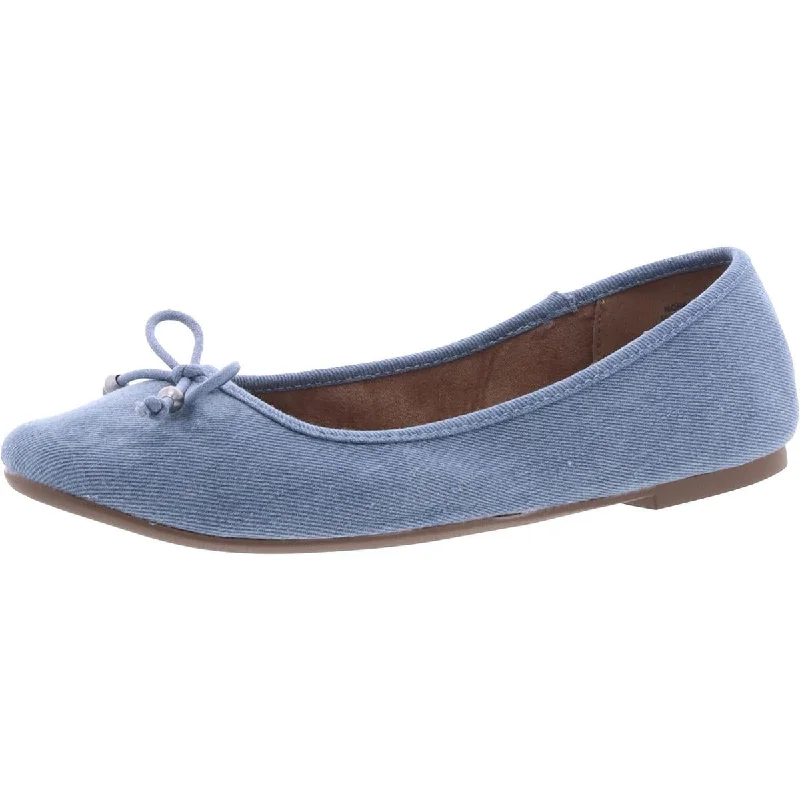 Bonus Savings Style & Co. Womens Bow Slip On Ballet Flats