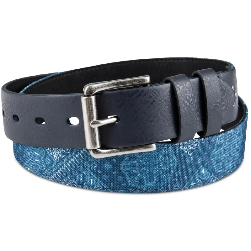 New Markdowns Sun + Stone Mens Paisley Adjustable Casual Belt